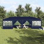 Partytent met 12 Blauwe Zijwanden 8x4 m PE (Overige), Verzenden, Nieuw