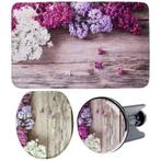 Sanilo Set badkameraccessoires Lila bestaand uit, Verzenden, Nieuw