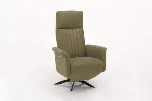 Relaxfauteuil Hessum - relaxfauteuils - Groen, Huis en Inrichting, Stoelen, Nieuw, Stof