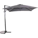 Libra zweefparasol grijs 2.5x2.5 m, Ophalen of Verzenden, Nieuw, Grijs