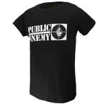 Public Enemy Crosshairs Logo T-Shirt - Officiële Merchandise, Verzenden, Nieuw