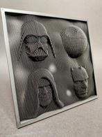 Beeldje, Star wars black 3d - 25 cm - PVC, Nieuw
