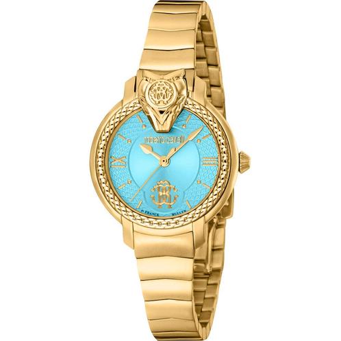 Roberto Cavalli By Franck Muller - RV1L215M - yellow, Sieraden, Tassen en Uiterlijk, Horloges | Dames, Verzenden