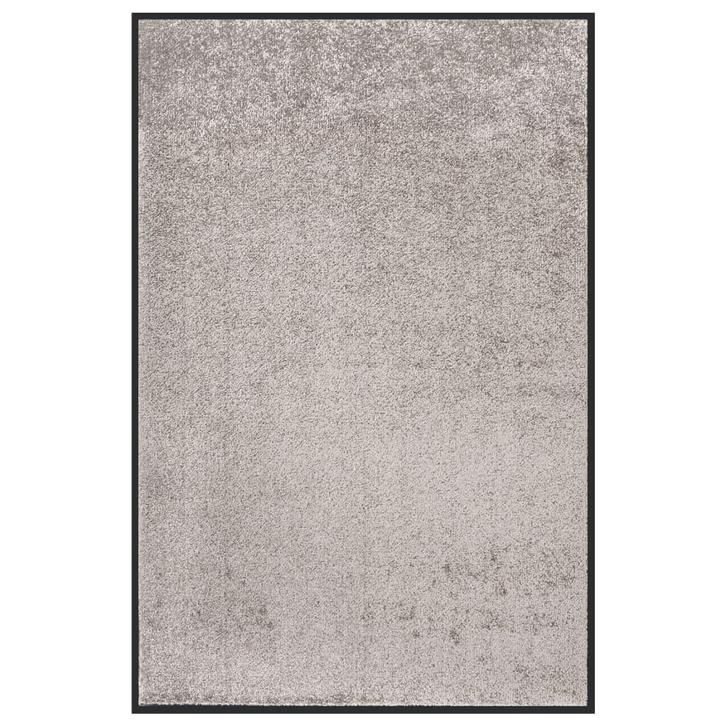 vidaXL Deurmat 80x120 cm grijs, Tuin en Terras, Deurmatten, Nieuw, Verzenden