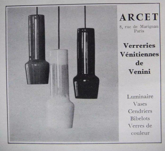 Venini - Massimo Vignelli - Kroonluchter - Vetro Murano 1956, Antiek en Kunst, Antiek | Lampen