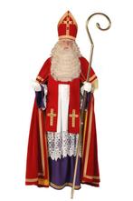 Compleet Sinterklaas TV Kostuum Bram smalle mantel, Nieuw, Ophalen of Verzenden, Pak of Jurk