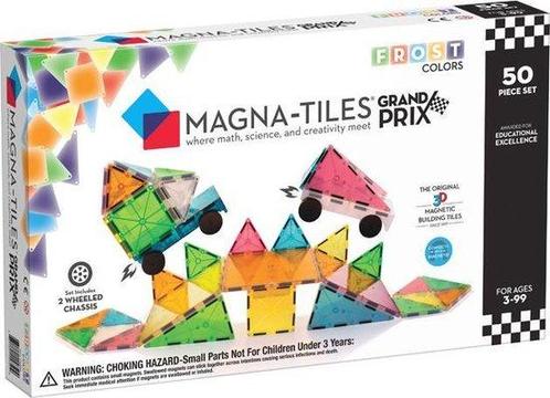 Magna Tiles - 50 stuks Grand Prix Frost Colors -, Kinderen en Baby's, Speelgoed | Overig