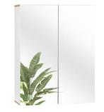 Badkamer Spiegelkast –Wandkast met Deuren en Verstelbare Pla, Huis en Inrichting, Kasten | Overige, Verzenden, Nieuw