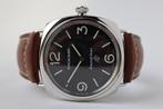 Horloge Panerai Radiomir Base logo 03/2021 Full set,, Overige merken, Leer, Staal, Polshorloge