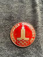 Insigne USSR Soviet Union large badge 1980 Moscow Olympics -, Verzamelen, Nieuw