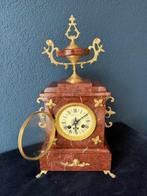Klok Napoleon III Marmer, Brons, Messing - 1850-1900