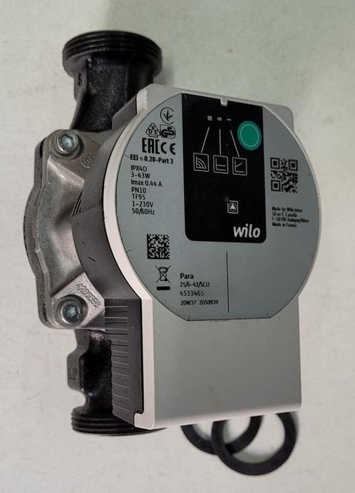 WILO PARA 25/6-43SCU 180 NIEUW 4533465, Doe-het-zelf en Verbouw, Verwarming en Radiatoren, Nieuw, Ophalen of Verzenden
