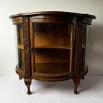 Tea cabinet - tea furniture - half round ca. 1900-1910 -