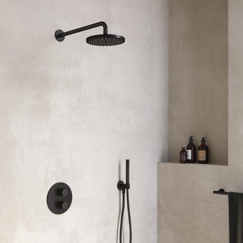 Regendoucheset Hotbath Cobber Thermostatische Inbouwset, Doe-het-zelf en Verbouw, Sanitair, Kraan, Nieuw, Chroom, Ophalen of Verzenden