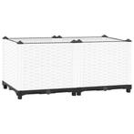 vidaXL Plantenbak verhoogd 80x40x38 cm polypropeen, Tuin en Terras, Bloembakken en Plantenbakken, Kunststof, Verzenden, Nieuw