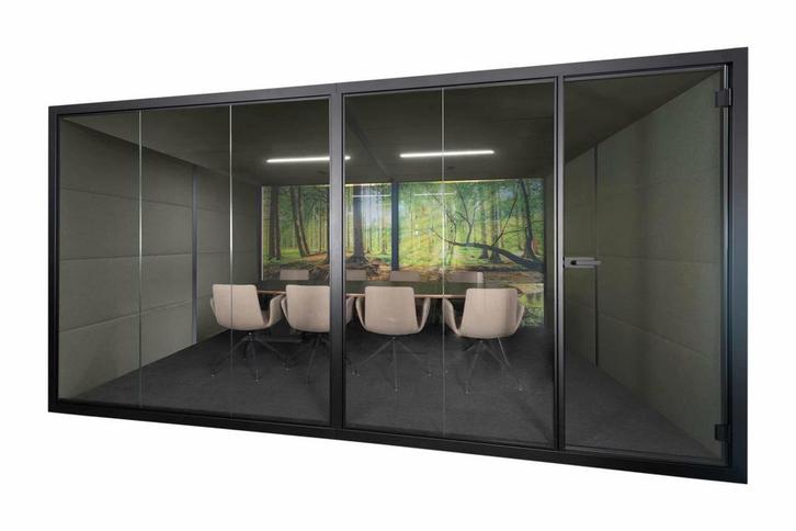 Akoestische vergadercabine 320x240cm vanaf € 226,00/mnd, Zakelijke goederen, Kantoor en Winkelinrichting | Kantoormeubilair en Inrichting