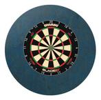 Design Dartbord achterwand - Navy Blue - ROND - 80cm, Ophalen of Verzenden, Nieuw