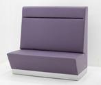 Treinbank - Wachtruimtebank - paars kunstleder, Zakelijke goederen, Kantoor en Winkelinrichting | Kantoormeubilair en Inrichting
