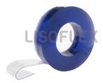 Rol pvc 100x2mm a 50 meter Transparant, Verzenden, Nieuw, Minder dan 50 cm, Minder dan 100 cm