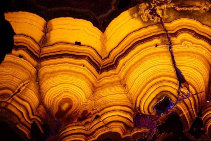 10,7 cm!! Enorme zeldzame SCHALENBLENDE TOP gepolijste, Verzamelen, Mineralen en Fossielen