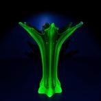 Vintage Sommerso - Vaas - Uraniumglas, Antiek en Kunst