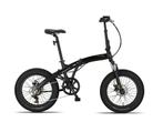 Pacto One Vouwfiets 20 Inch 6 Versnellingen M.disc Zwart, Fietsen en Brommers, Fietsen | Vouwfietsen, Ophalen of Verzenden, Nieuw