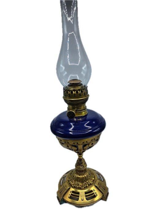 Hugo - Olielamp - Tafellamp - Opaline glas - Bijzondere, Antiek en Kunst, Antiek | Overige Antiek