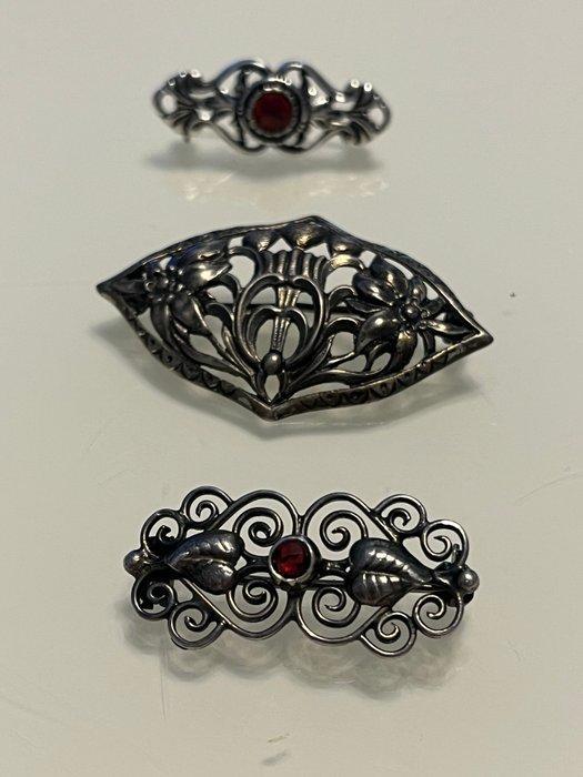 Zonder minimumprijs - Broche Zilver, Sieraden, Tassen en Uiterlijk, Antieke sieraden