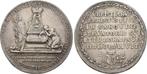 Zilver medaille auf den Tod von Christian Ernst Sachsen C..., Verzenden