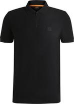 BOSS Passerzip Half Zip Polo Zwart maat M Heren, BOSS, Zwart, Nieuw, Verzenden