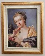 Scuola europea (XX), da François Boucher - Fanciulla con