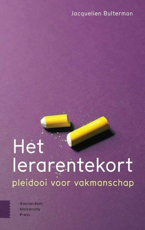 9789464560466 Het lerarentekort | Tweedehands, Boeken, Schoolboeken, Zo goed als nieuw, Verzenden