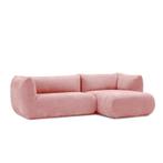 Loungebank Veendam - loungebanken - Roze, Huis en Inrichting, Banken | Sofa's en Chaises Longues, Nieuw, Stof