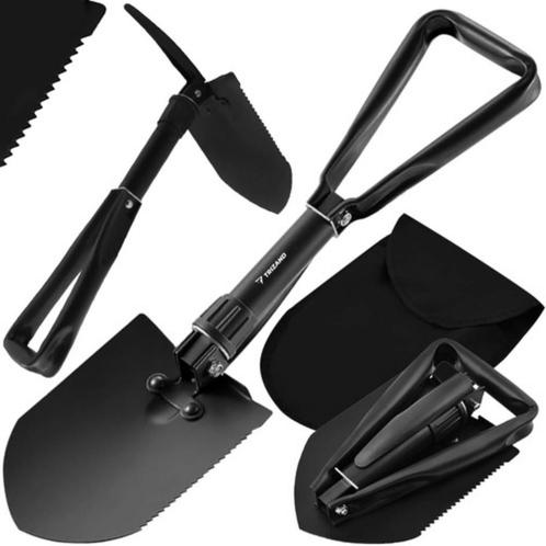Trizand Opvouwbare Schop - 3-in-1 Gereedschap met Houweel..., Tuin en Terras, Hand-tuingereedschap, Nieuw, Ophalen of Verzenden