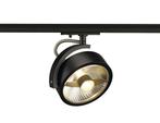 SLV 1-Fase-Rail spot KALU TRACK AR111 - ES111 zwart, Huis en Inrichting, Lampen | Plafondlampen, Nieuw, Trendy verlichting, Verzenden