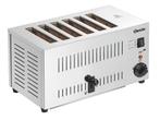 Bartscher Toaster | TS60 RVS | 6 Sleuven | 405x265x220mm, Ophalen of Verzenden, Nieuw in verpakking