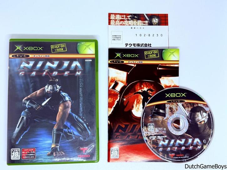 Xbox Classic - Ninja Gaiden - Japan, Spelcomputers en Games, Games | Xbox Original, Gebruikt, Verzenden