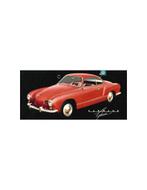 1957 VOLKSWAGEN KARMANN GHIA BROCHURE DUITS, Boeken, Auto's | Folders en Tijdschriften, Nieuw, Volkswagen, Author