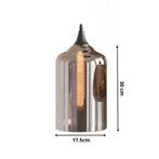 Hanglamp 3-Lichts Mix | Rookglas | Industrieel | Smoke