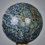 Jaspis Fine Large green Kambaba Eldariet sphere - Hoogte: