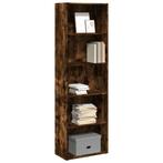 vidaXL Boekenkast 60x30x189 cm bewerkt hout gerookt, Huis en Inrichting, Kasten | Boekenkasten, Minder dan 50 cm, Verzenden, Nieuw