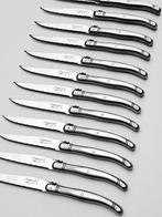Laguiole - 12x Steak Knives - Completely Stainless Steel -