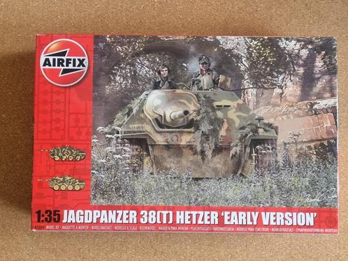 Airfix A1355 Jagdpanzer 38(t) Hetzer 1:35, Hobby en Vrije tijd, Modelbouw | Auto's en Voertuigen, Airfix, Verzenden