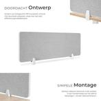 2dekans | tectake® Bureauscherm scheidingswand Noisy - Met, Ophalen of Verzenden, Zo goed als nieuw, Tectake