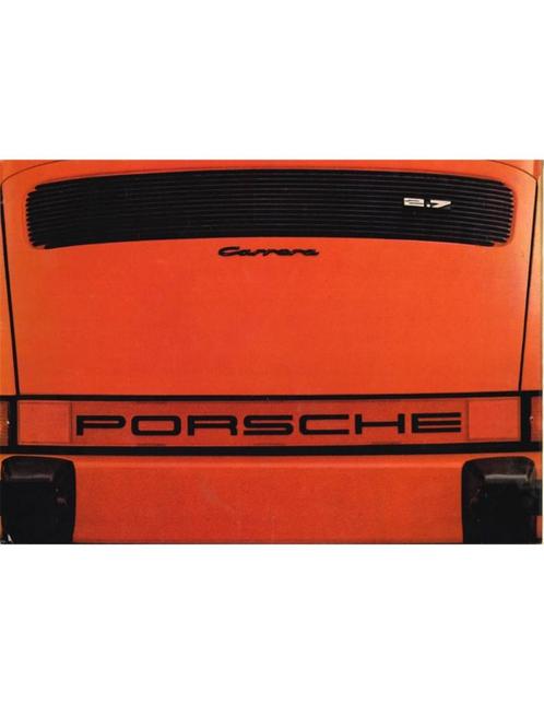 1974 PORSCHE 911 BROCHURE ENGELS, Boeken, Auto's | Folders en Tijdschriften, Porsche
