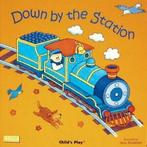 Classic books with holes: Down by the station by Jessica, Gelezen, Verzenden