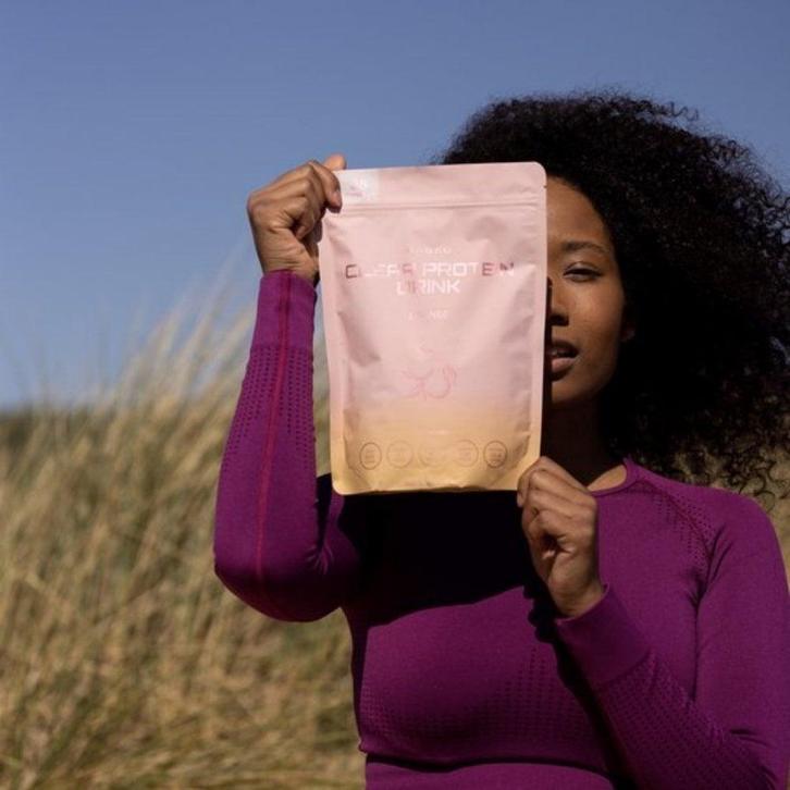 Cabau Lifestyle Clear Protein Drink - 500gr Strawberry, Sieraden, Tassen en Uiterlijk, Uiterlijk | Haarverzorging, Overige typen