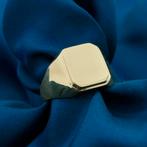 Gouden zegelring | Heren (herenring, gouden ring, geelgoud), Gebruikt, Overige kleuren, 20 of groter, Heer