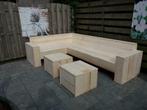 Nieuw hoekbank steigerhout, Tuin en Terras, Nieuw, Steigerhout, Bank, Loungeset