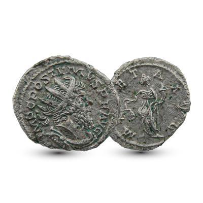 Romeinse munt - Postumus 260-269 - Antoninianus 262-265, Postzegels en Munten, Munten en Bankbiljetten | Verzamelingen, Verzenden